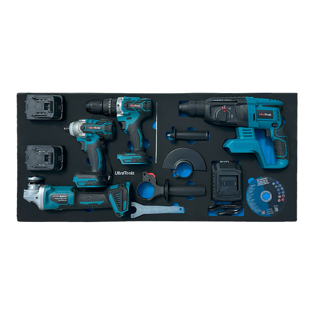 UltraToolz - 7/7 z elektronarzędziami, 316 elementów