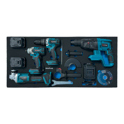 UltraToolz - 7/7 z elektronarzędziami, 316 elementów