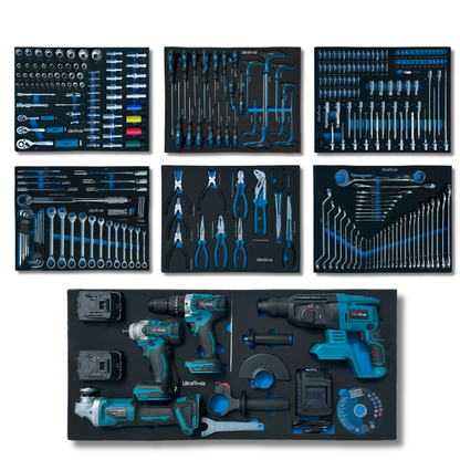 UltraToolz - 7/7 z elektronarzędziami, 316 elementów
