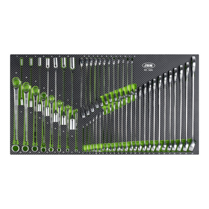 JBM - Wózek narzędziowy 8 szuflad z wyposażeniem 468 elementów (Carbon EVA)